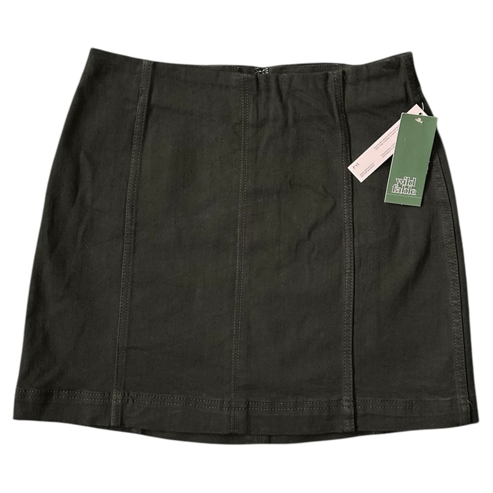 Wild Fable Black Mini Skirt – Structured Casual Mini (6)